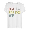 Vintage Best Cat bro Ever T-Shirt Bruder Geburtstag Gitf Shirt T-Shirt