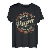 Herren Vatertag Geschenk Bester Papa der Welt Fun Spruch Lustig T-Shirt