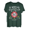 50. Geburtstag Schonend Behandeln Alte Kiste Ist 50 Tempo 50 T-Shirt