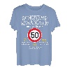 50. Geburtstag Schonend Behandeln Alte Kiste Ist 50 Tempo 50 T-Shirt