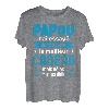 Papou Geschenk originell, personalisierbar, Herren, Geburtstag, Party T-Shirt
