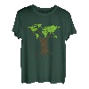 Arborist Gärtner Baum Weltkarte Naturliebhaber T-Shirt