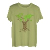 Arborist Gärtner Baum Weltkarte Naturliebhaber T-Shirt