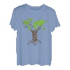 Arborist Gärtner Baum Weltkarte Naturliebhaber T-Shirt