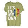 It's in my DNA Flagge Rumänien Rumänien Offizielles Stolzgeschenk T-Shirt