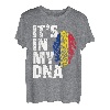 It's in my DNA Flagge Rumänien Rumänien Offizielles Stolzgeschenk T-Shirt