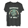 Lucky Rock Star St. Patty's Day Kleeblatt T-Shirt
