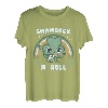 Lucky Rock Star St. Patty's Day Kleeblatt T-Shirt
