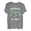 Lucky Rock Star St. Patty's Day Kleeblatt T-Shirt
