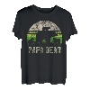 Herren Lustiges Opa Shirt von Grandkids Papa Bear 3 Cubs Grandad T-Shirt