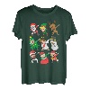 Dabbing Weihnachtsmann Elf Friends Weihnachten Kinder Jungen Männer Weihnachten T-Shirt