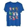 Dabbing Weihnachtsmann Elf Friends Weihnachten Kinder Jungen Männer Weihnachten T-Shirt