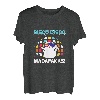 Disco Katze T-Shirt Disco Madafakas Katzen DJ Techno Party T-Shirt