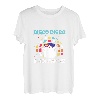Disco Katze T-Shirt Disco Madafakas Katzen DJ Techno Party T-Shirt