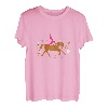 Voltigieren Pferd Pferdesport Reiten Reiterin Volti Geschenk T-Shirt
