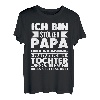 Herren Vater Papa Tochter Spruch Lustig Witzig Weihnachten Geschenk T-Shirt