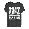 Herren Vater Papa Tochter Spruch Lustig Witzig Weihnachten Geschenk T-Shirt