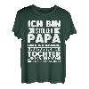Herren Vater Papa Tochter Spruch Lustig Witzig Weihnachten Geschenk T-Shirt