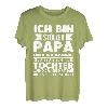 Herren Vater Papa Tochter Spruch Lustig Witzig Weihnachten Geschenk T-Shirt