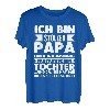 Herren Vater Papa Tochter Spruch Lustig Witzig Weihnachten Geschenk T-Shirt