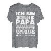 Herren Vater Papa Tochter Spruch Lustig Witzig Weihnachten Geschenk T-Shirt