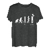 Vater Evolution Papa Vati Papi Vaterschaft Vatertag Geschenk T-Shirt