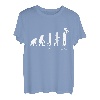 Vater Evolution Papa Vati Papi Vaterschaft Vatertag Geschenk T-Shirt