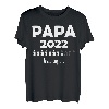 Herren Zukünftiger Papa 2022 Schwangerschaft Werdender Vater T-Shirt
