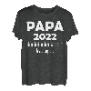 Herren Zukünftiger Papa 2022 Schwangerschaft Werdender Vater T-Shirt