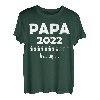 Herren Zukünftiger Papa 2022 Schwangerschaft Werdender Vater T-Shirt