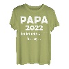Herren Zukünftiger Papa 2022 Schwangerschaft Werdender Vater T-Shirt
