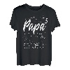 Herren werdender Vater dreifacher Papa hoch 3 Mathe Physik Lehrer T-Shirt
