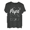 Herren werdender Vater dreifacher Papa hoch 3 Mathe Physik Lehrer T-Shirt