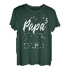Herren werdender Vater dreifacher Papa hoch 3 Mathe Physik Lehrer T-Shirt