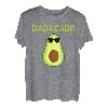 Dadacado Funny Avocado Dad Vatertag Avocado Daddy Männer T-Shirt