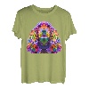 English Cocker Spaniel Pop Art Porträt Hundebesitzer T-Shirt