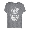 Herren Papas mit Bart Lustiges Bartträger Vater Papa T-Shirt