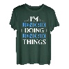 Herren I'm Jendrik Doing Jendrik Things Vornamen Spruch Geschenk T-Shirt