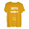 Herren Bauherr TShirt Spruch Lustig Vater Papa Geburt Geschenk T-Shirt