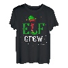 Elf Crew Christmas Elfen Weihnachtself Familie Weihnachten T-Shirt