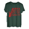 Saxophon Musiker Saxophonist Saxophon Musikinstrument Musik T-Shirt