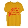 Saxophon Musiker Saxophonist Saxophon Musikinstrument Musik T-Shirt