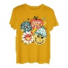 120. Schultag Lehrer Kinder Happy 120 Days Groovy T-Shirt