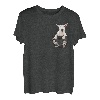 Lustiger Bullterrier in der Tasche für Bullterrier Liebhaber T-Shirt