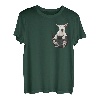Lustiger Bullterrier in der Tasche für Bullterrier Liebhaber T-Shirt