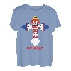Serbien Orthodox Kreuz Für Serben Adler Srbin T-Shirt