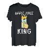 Herren Lustiges Apfelsaft King Outfit für Herren T-Shirt
