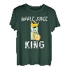 Herren Lustiges Apfelsaft King Outfit für Herren T-Shirt