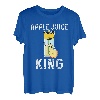Herren Lustiges Apfelsaft King Outfit für Herren T-Shirt
