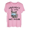 Lustiges Shirt Free Hugs Just Kidding Don't Touch Me Cat T-Shirt